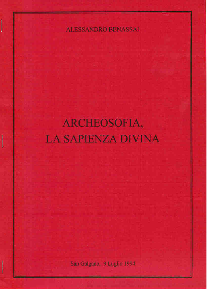 ARCHEOSOFIA, LA SAPIENZA DIVINA